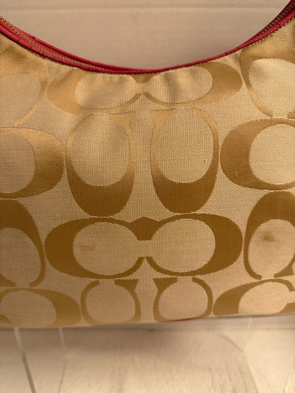 Coach discontinued signature